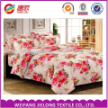 China supplier flower designs 3D printed in bedding set